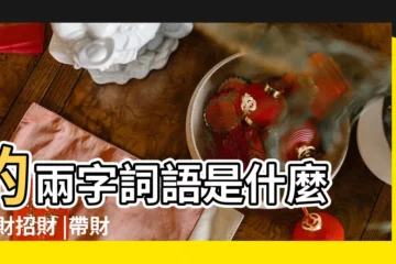 【轉好運的兩個字詞語】的兩字詞語是什麼 |發財招財 |帶財運的兩個字 |