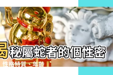 【屬蛇的個性】揭秘屬蛇者的個性密碼：性格特質、年齡對照和命運解析
