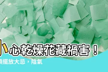 【乾燥花風水】小心乾燥花藏禍害！牀頭擺放大忌，陰氣加重毀姻緣