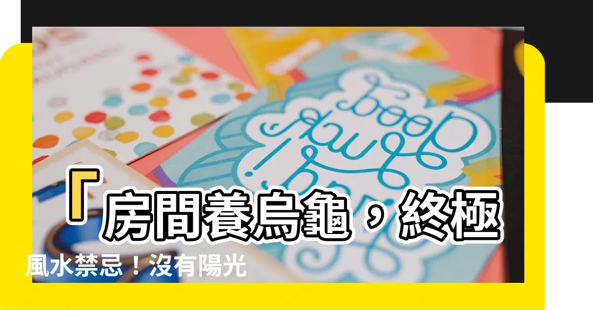 【房間養烏龜】「房間養烏龜，終極風水禁忌！沒有陽光，每天都面對小命危機？」