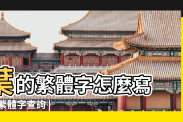 【葉繁體字怎麼寫】葉的繁體字怎麼寫 |的繁體字查詢 |