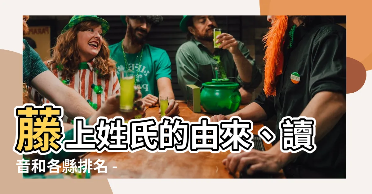 【藤上】藤上姓氏的由來、讀音和各縣排名 - 這是什麼樣的姓氏？