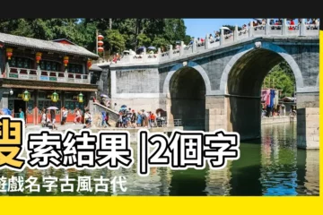 【詩意的倆字的遊戲名字大全】搜索結果 |2個字的遊戲名字古風古代兩字遊戲名字 |二字稀有遊戲名字 |