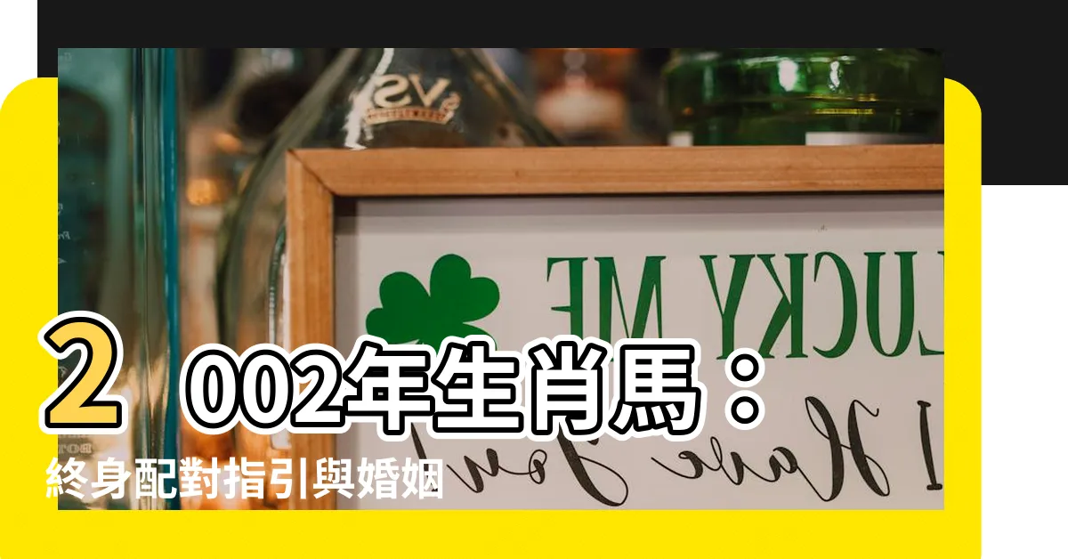 【2002 年 生肖】2002年生肖馬：終身配對指引與婚姻揭密