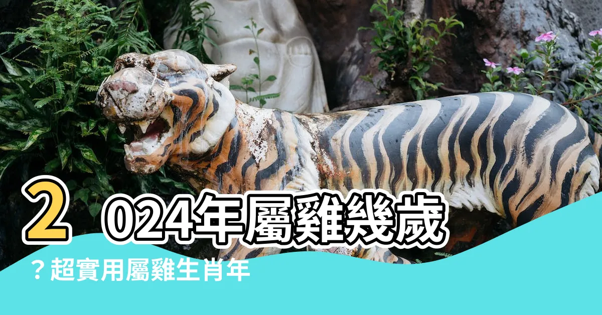 【屬雞】2024年屬雞幾歲？超實用屬雞生肖年齡對照表大公開！