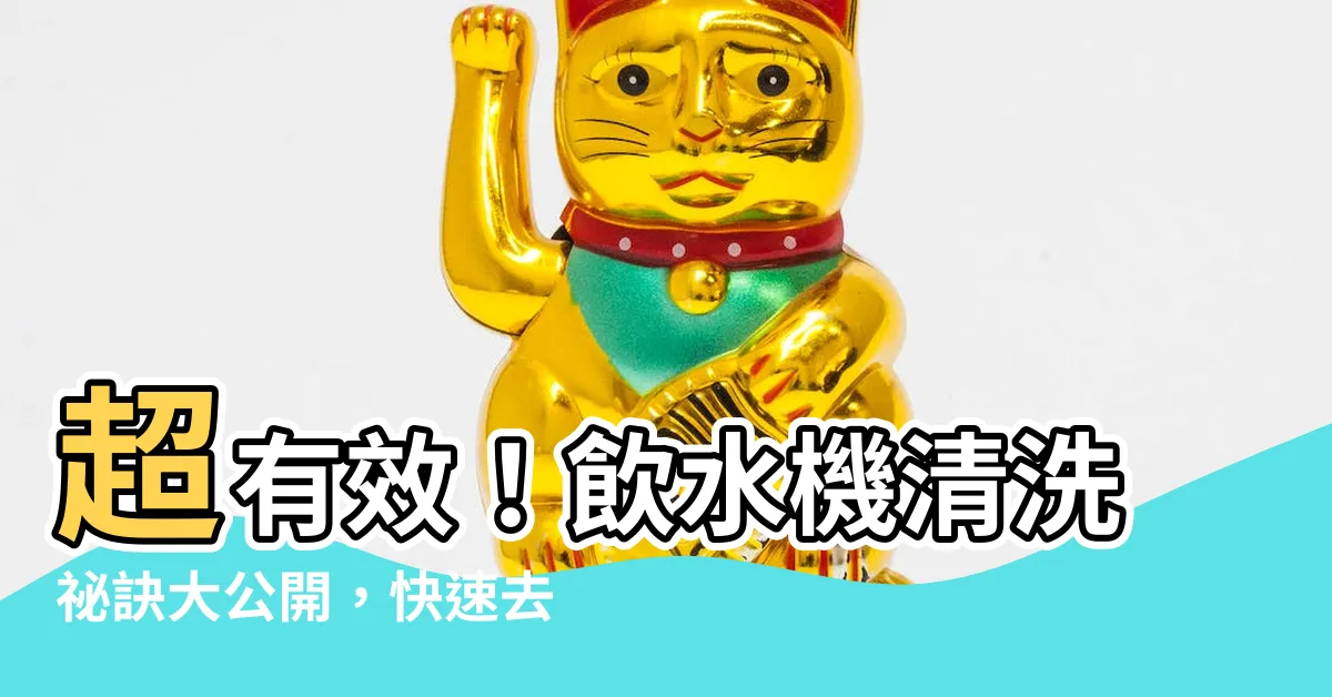 【飲水機清洗】超有效！飲水機清洗秘訣大公開，快速去除水垢，讓你喝得更健康！
