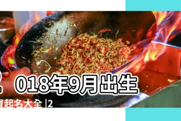 【農曆2018年9月男寶寶姓名】2018年9月出生寶寶起名大全 |2018年9月19日出生男寶寶好聽名字起名 |九月屬狗孩子名字大全 |