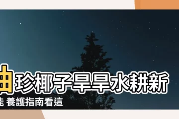【袖珍椰子水耕】袖珍椰子旱旱水耕新技能 養護指南看這篇！