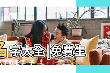【生辰八字冊名子】名字大全 |免費生辰八字取名字 |子冊名字打分 |