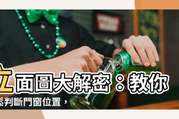 【立面圖開門方向】立面圖大解密：教你輕鬆判斷門窗位置，掌握裝修方向感！