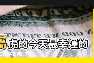 【屬虎的今天最幸運的一位數字是幾】屬虎的今天最幸運的一位數字是幾 |74屬虎一生的幸運數字 |生肖屬虎今日運勢 |