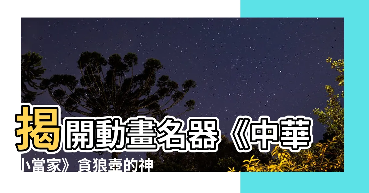 【貪狼壺】揭開動畫名器《中華小當家》貪狼壺的神秘面紗！
