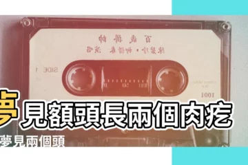 【夢見額頭長兩個角】夢見額頭長兩個肉疙瘩 |夢見兩個頭 |夢見自己頭上長龍角 |