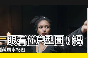 【看户型】一眼看懂户型圖！揭曉隱藏風水秘密