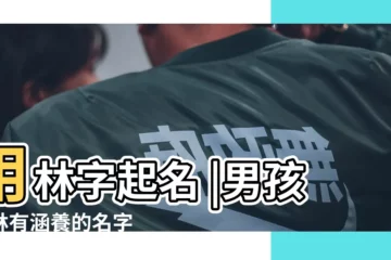 【林搭配的男孩名字】用林字起名 |男孩姓林有涵養的名字 |帶林字的男孩名字 |