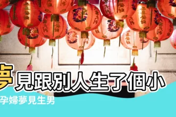 【夢見自己替別人生個男孩子】夢見跟別人生了個小孩 |孕婦夢見生男孩 |做夢夢見別人生男孩好不好 |