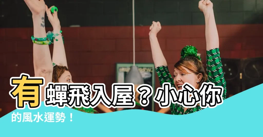 【有蟬飛入屋】有蟬飛入屋？小心你的風水運勢！
