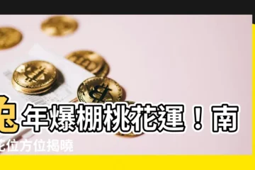 【南桃花】兔年爆棚桃花運！南桃花位方位揭曉