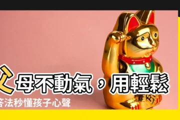 【父母不動氣】父母不動氣，用輕鬆應答法秒懂孩子心聲！立刻上手的教養秘笈