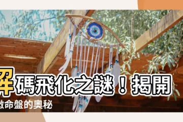 【飛化怎麼看】解碼飛化之謎！揭開紫微命盤的奧秘