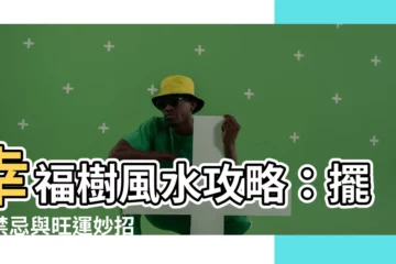 【幸福樹風水】幸福樹風水攻略：擺放禁忌與旺運妙招