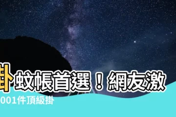 【掛蚊帳】掛蚊帳首選！網友激推5001件頂級掛頂篷與蚊帳掛勾
