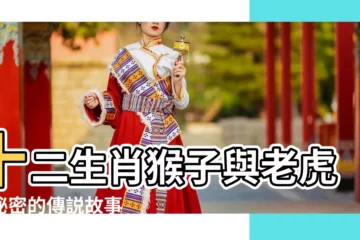 【十二生肖虎和猴的故事】十二生肖猴子與老虎的秘密的傳説故事 |十二生肖故事傳説 |有趣的十二生肖故事 |