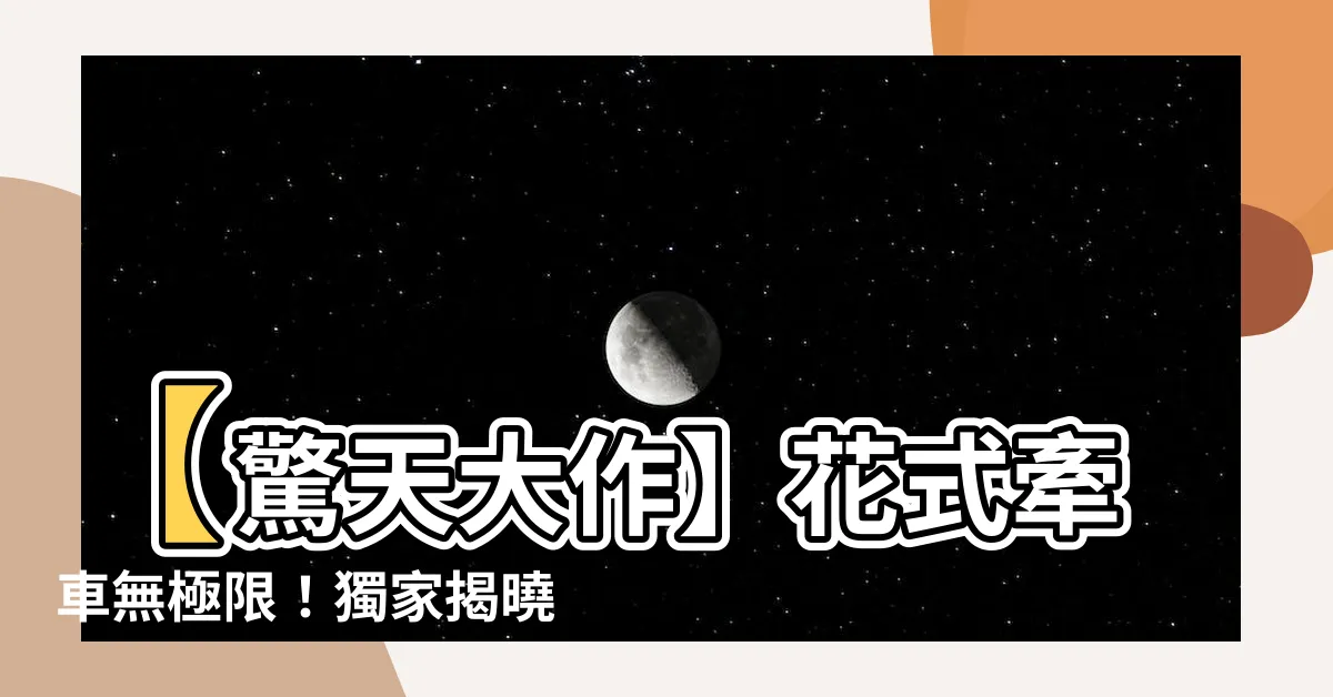 【宜牽車】【驚天大作】花式牽車無極限！獨家揭曉2024超宜牽車顛峯日！