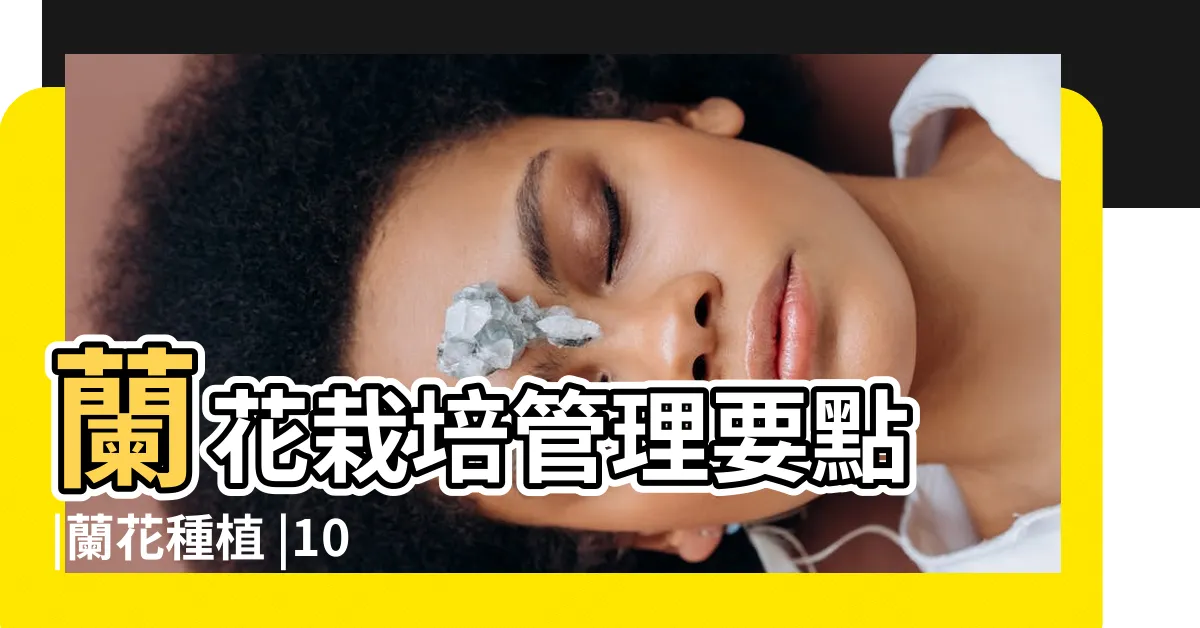 【怎麼養蘭花】蘭花栽培管理要點 |蘭花種植 |10大蘭花種植方法 |