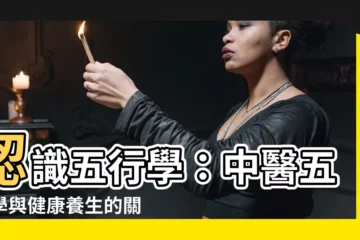 【五行學】認識五行學：中醫五行學與健康養生的關鍵