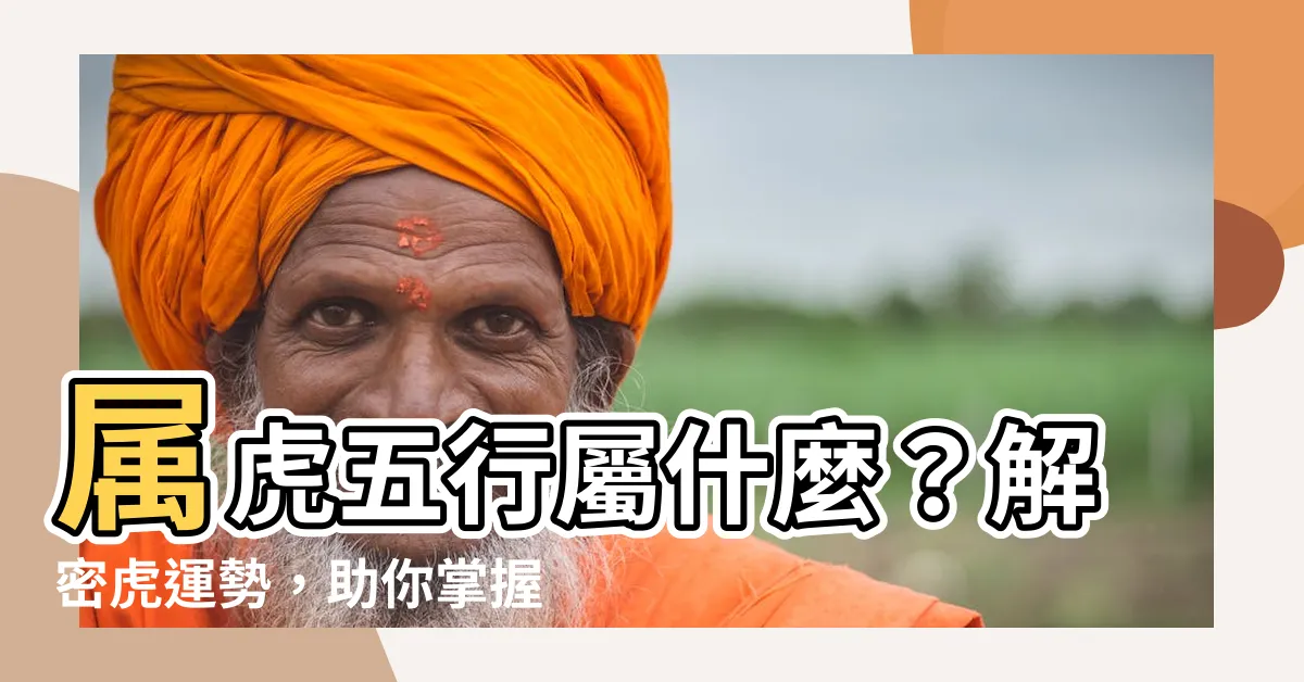 【虎五行屬什麼】屬虎五行屬什麼？解密虎運勢，助你掌握命運！