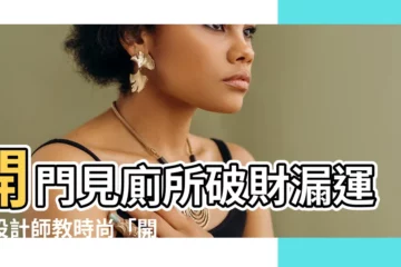 【開門見廁所屏風】開門見廁所破財漏運？設計師教時尚「開門見廁所屏風」招財化解