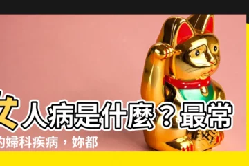 【女人病是什麼】女人病是什麼？最常見的婦科疾病，妳都知道了嗎？