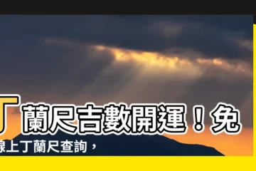 【丁蘭尺】丁蘭尺吉數開運！免費線上丁蘭尺查詢，輕鬆招財納福！