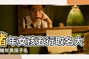 【屬豬華字輩男孩取名字】豬年女孩五行取名大全 |豬年男孩子名字大全 |屬豬的男孩名字大全集 |
