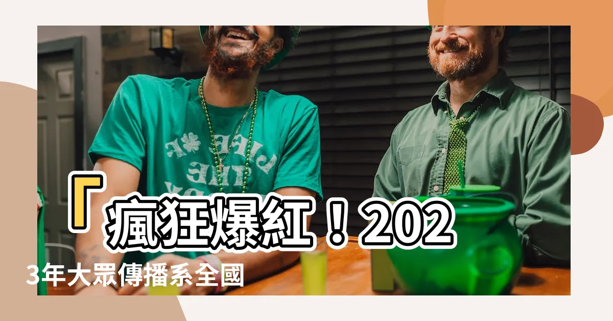 【大眾傳播系大學排名2023】「瘋狂爆紅！2023年大眾傳播系全國第一大學排名