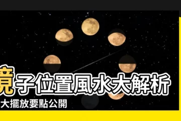 【鏡子位置】鏡子位置風水大解析！5大擺放要點公開