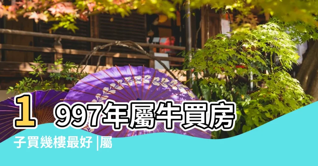 1997年屬牛買房子買幾樓最好 |屬牛1997年買房幾樓好選對風水吉 |1997年屬牛的買房哪個樓層好 |【1997年屬牛買房樓層】