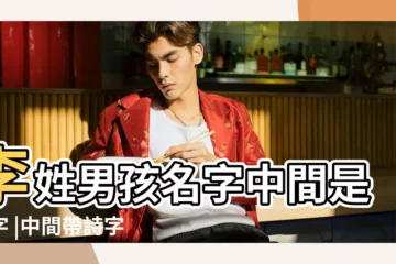 【詩字在中間的名字男孩】李姓男孩名字中間是詩字 |中間帶詩字的男孩名字 |男寶寶取名中間帶詩字 |