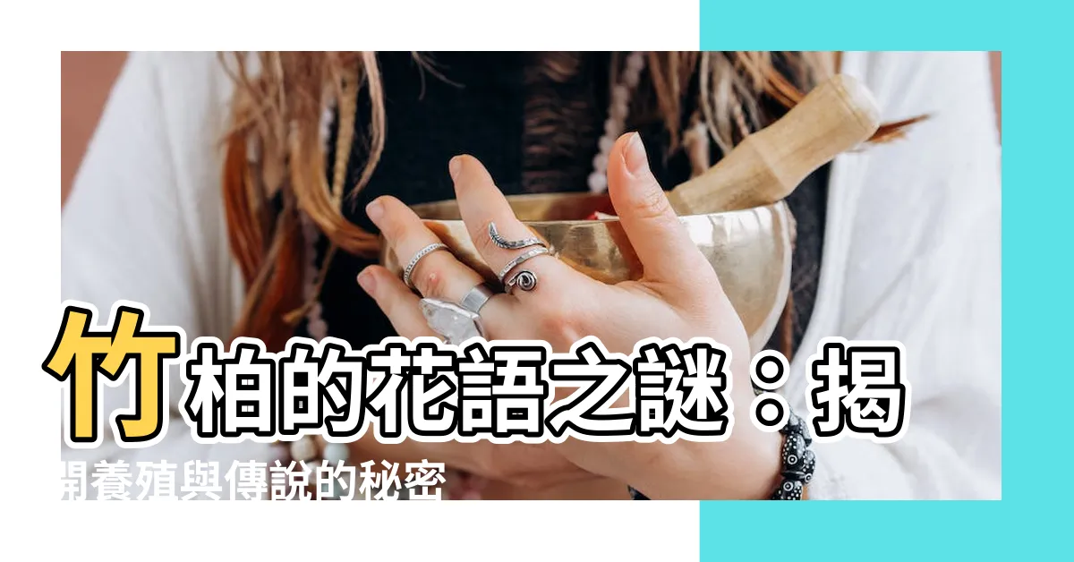 【竹柏花語】竹柏的花語之謎：揭開養殖與傳説的秘密
