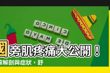 【國旁機】國旁肌疼痛大公開！瞭解解剖與症狀，舒緩疼痛好簡單
