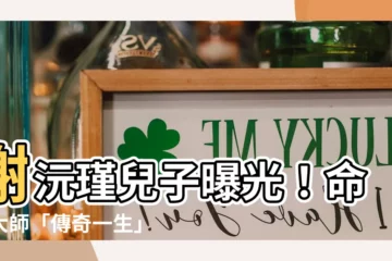 【謝沅瑾兒子】謝沅瑾兒子曝光！命理大師「傳奇一生」引熱議