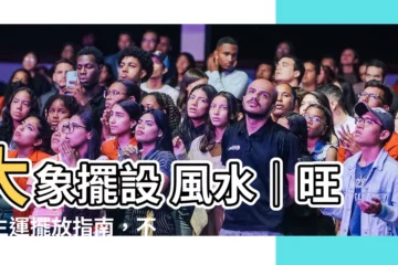 【大象擺設 風水】大象擺設 風水｜旺財生運擺放指南，不可不知