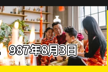 【1987年8月3日生日命運】1987年8月3日出生時間看命運 |1987年8月3日出生的人生辰八字測算 |1987年8月3日出生的人生辰八字測算 |