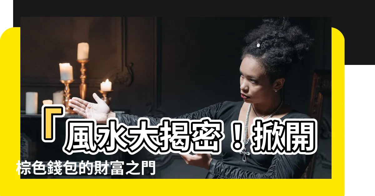 【棕色錢包風水】「風水大揭密！掀開棕色錢包的財富之門！」