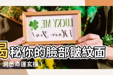 【臉部皺紋面相】揭秘你的臉部皺紋面相，洞悉命運玄機！