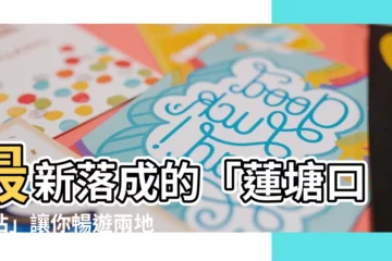 【蓮塘口岸站】最新落成的「蓮塘口岸站」讓你暢遊兩地