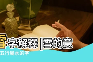 【哪些漢字代表雪的意思】雪字解釋 |雪的意思 |五行屬水的字大全 |