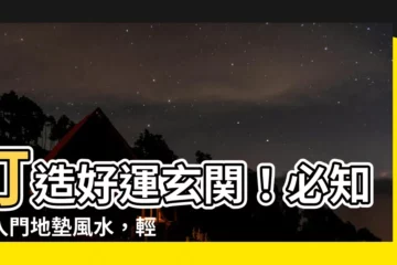 【入門地墊風水】打造好運玄関！必知的入門地墊風水，輕鬆提升財運、擋煞聚氣