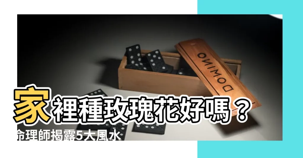 【家裡種玫瑰花好嗎】家裡種玫瑰花好嗎？命理師揭露5大風水禁忌！